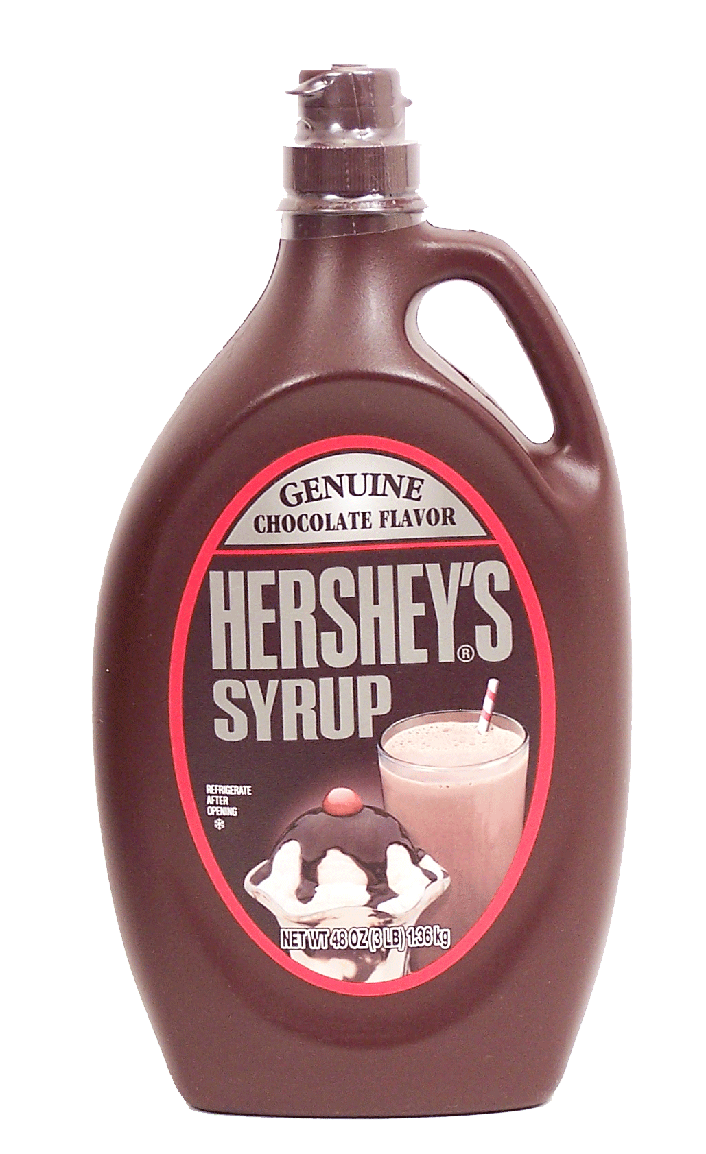 Hershey's  chocolate syrup family size Full-Size Picture